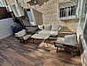 מערכת ישיבה אלומיניום לגינה ולמרפסת דגם