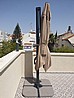 שמשיה רגל צד מאלומיניום 3x3 מקצועית