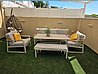 מערכת ישיבה אלומיניום 5 מקומות איכותית
