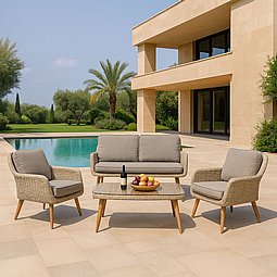 מערכת ישיבה למרפסת דגם "נטלי" מערכת ישיבה למרפסת דגם "נטלי"