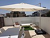 שמשייה רגל צד אלומיניום מקצועי רומא דה-לוקס 3X3 מ'